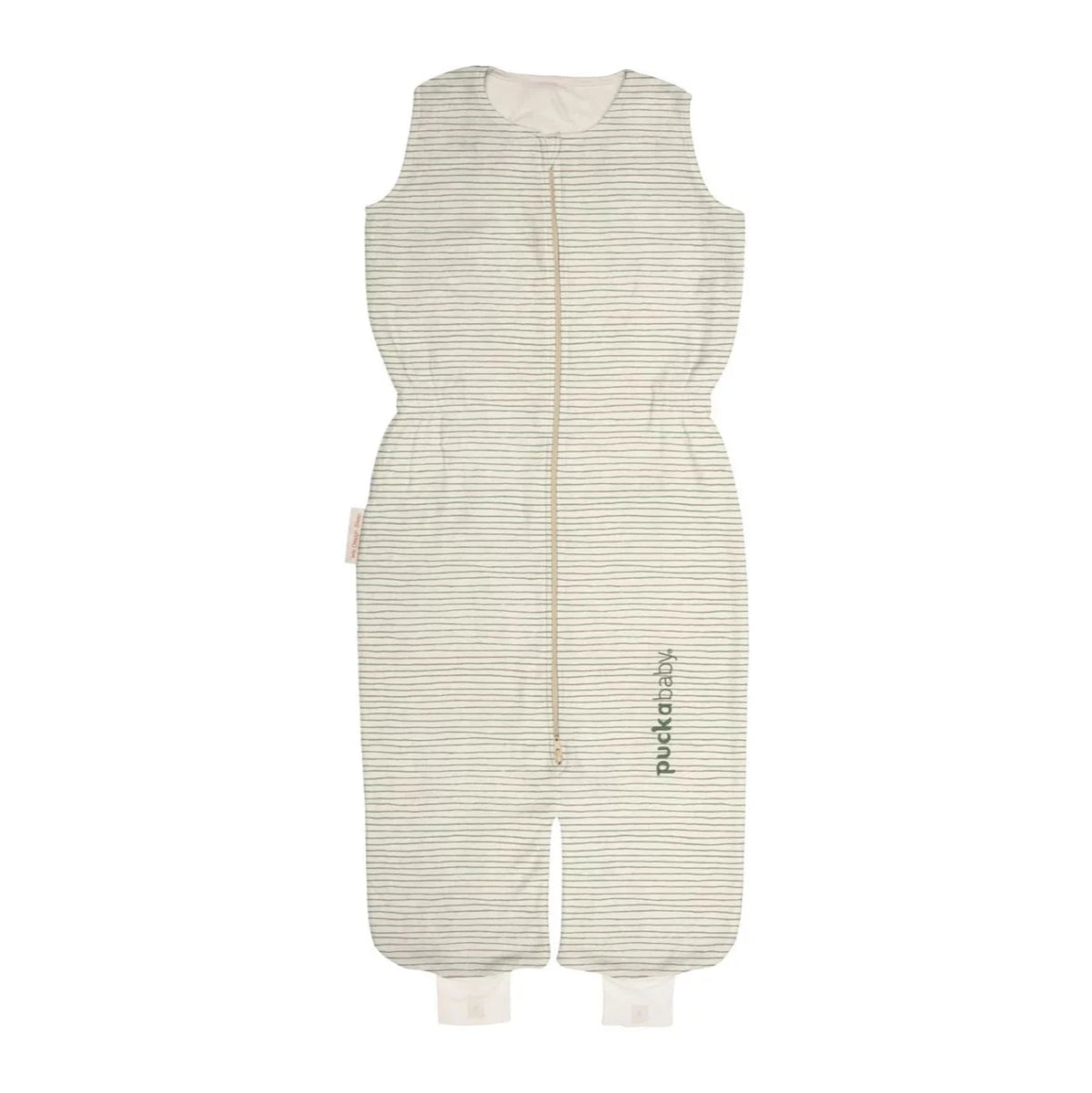 Puckababy Slaapzak The Bag Kidz > 2.5 Y | 130 CM - Cotton | Green Stripes