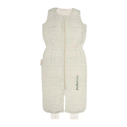 Puckababy Slaapzak The Bag Kidz > 2.5 Y | 130 CM - Cotton | Green Stripes