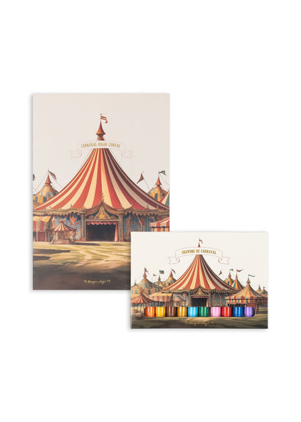 * Konges Sløjd Gel Crayons & Drawing Pad FSC | Multi