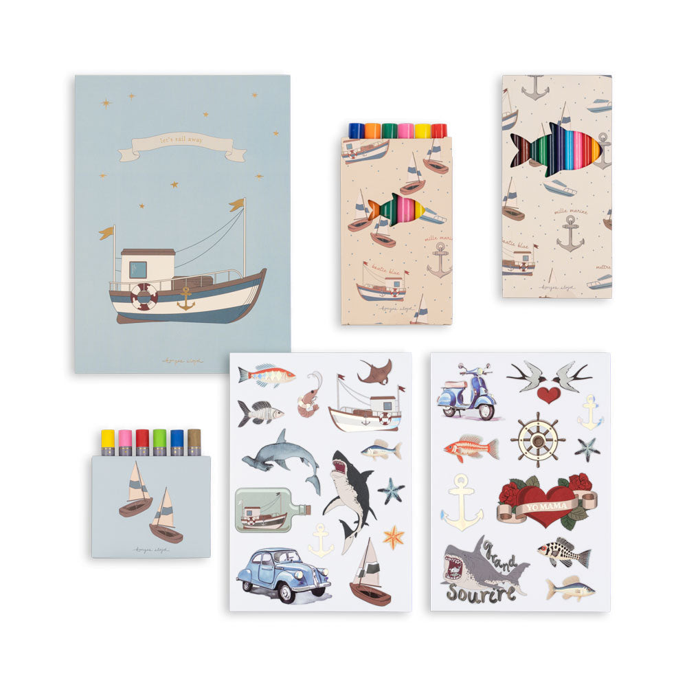 * Konges Sløjd Little Artist Set | Sail Away