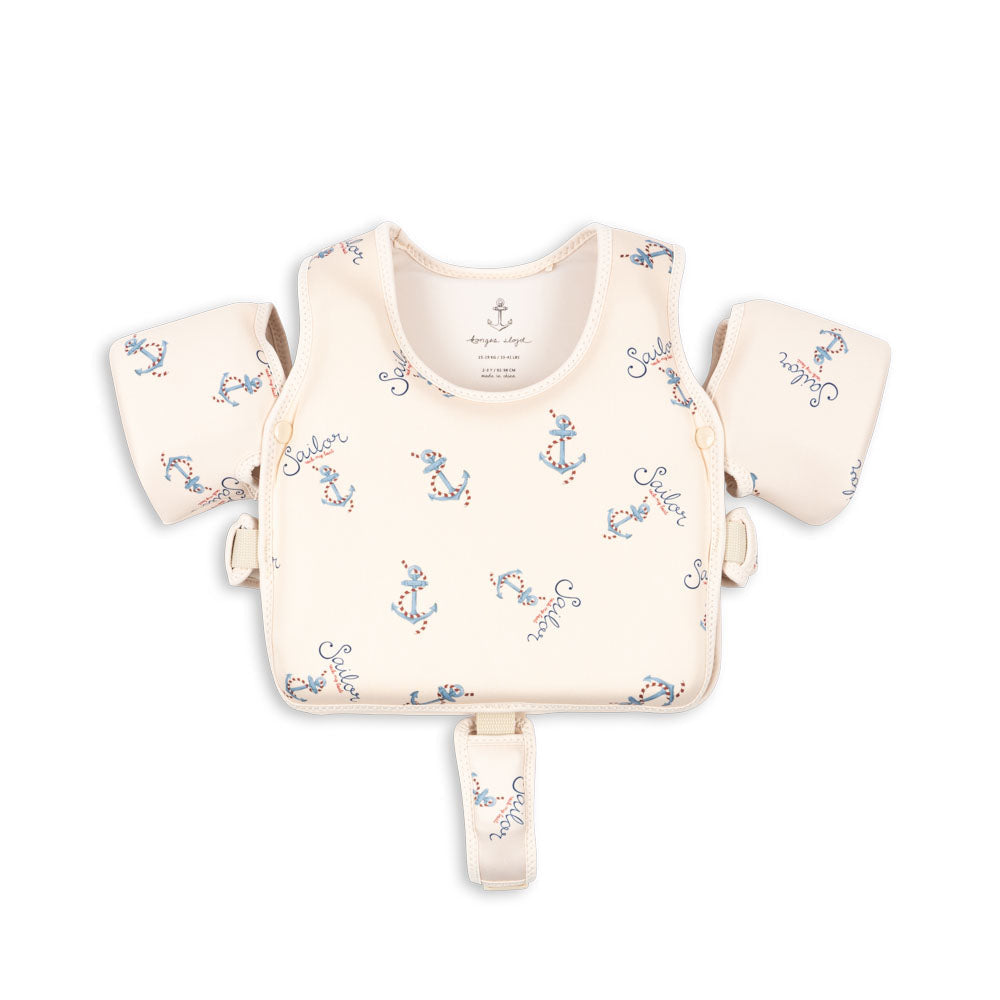 * Konges Sløjd Hollis Puddle Jumper Zwemvest Met Zwembandjes | Rock My Boat