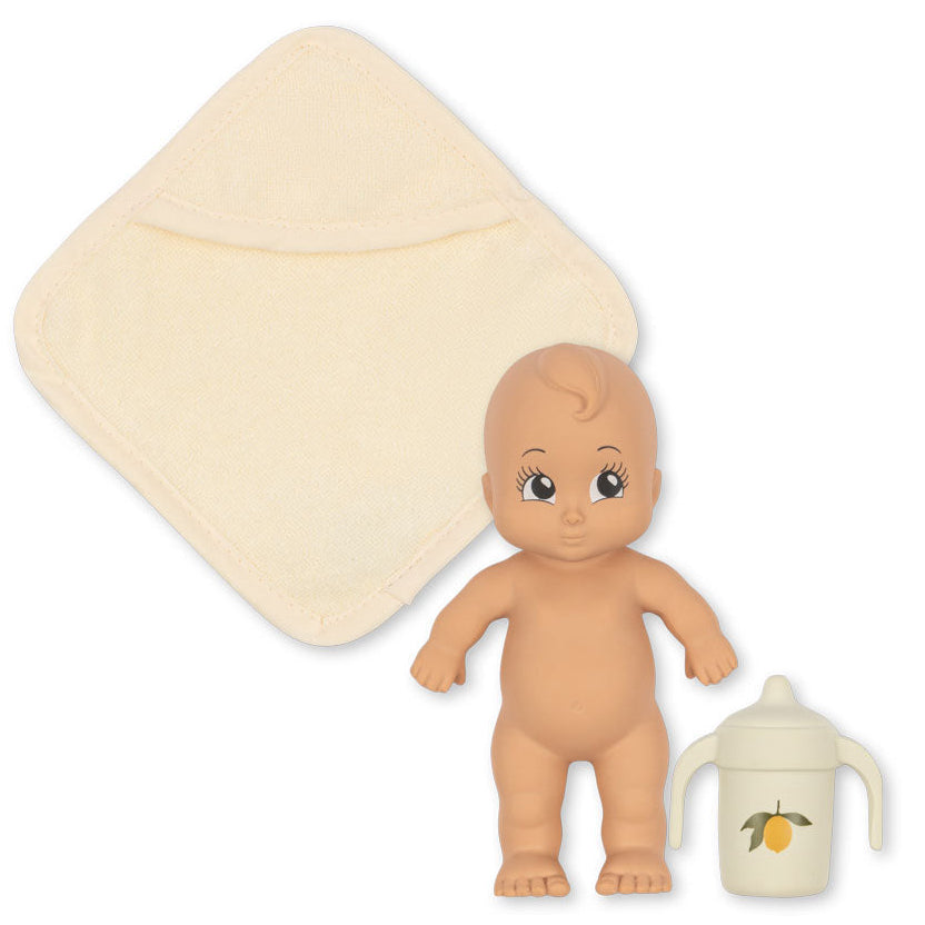 Konges Sløjd Badpopje Niko, verkrijgbaar bij babywinkel De Gele Flamingo