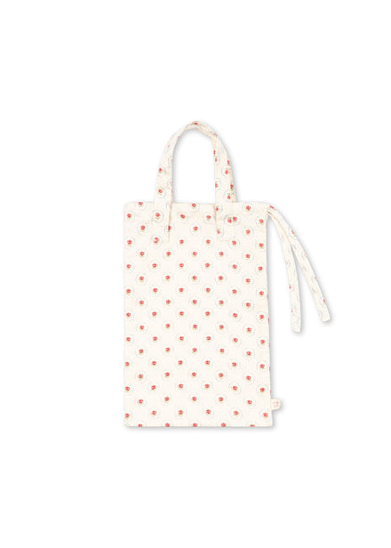 Konges Sløjd Doll Bedding Mirage met fijne piping en bijpassende totebag bij De Gele Flamingo