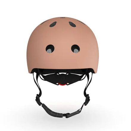 Scoot and Ride Helm SMALL/MEDIUM Mocha kinderhelm productfoto 4