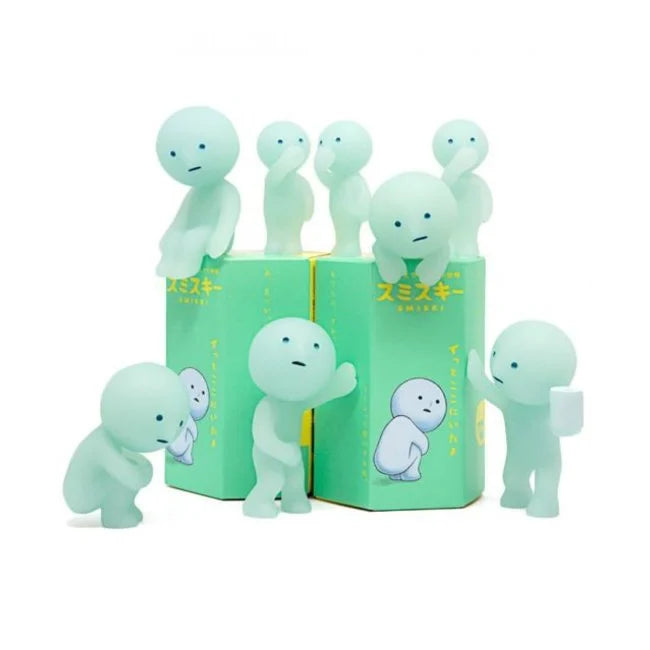 * Smiski Gelukspopje Glow In The Dark | Toilet Series