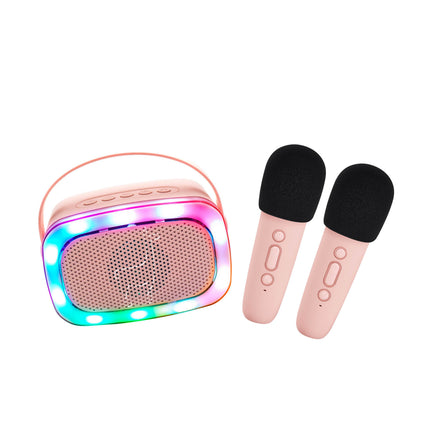 * Lalarma Karaoke Set Met 2 Microfoons | Rose