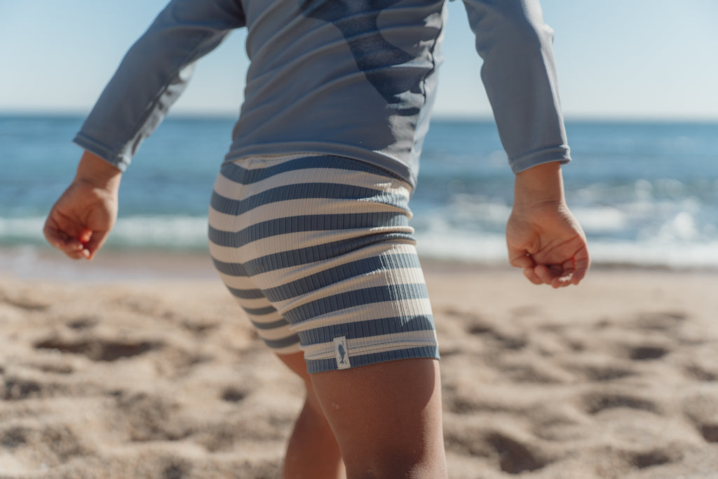 * Little Dutch Zwemshort | Ocean Blue Stripes