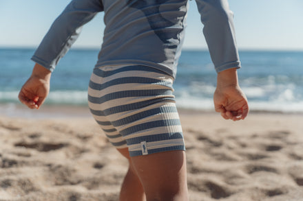 * Little Dutch Zwemshort | Ocean Blue Stripes