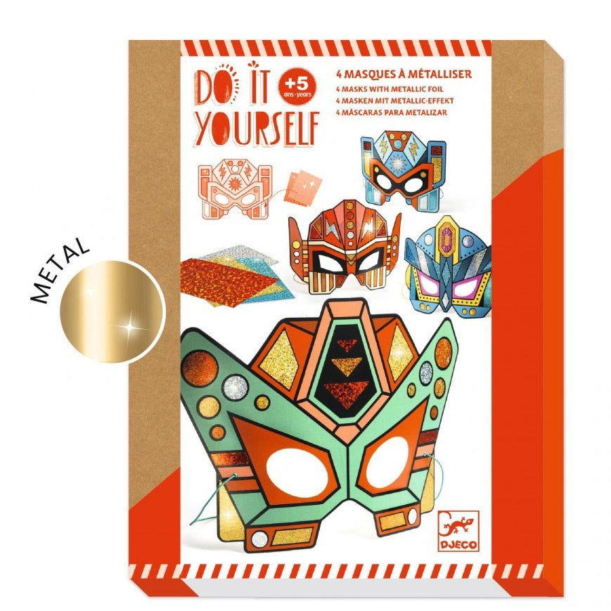 Djeco DIY Maskers | Super Robots