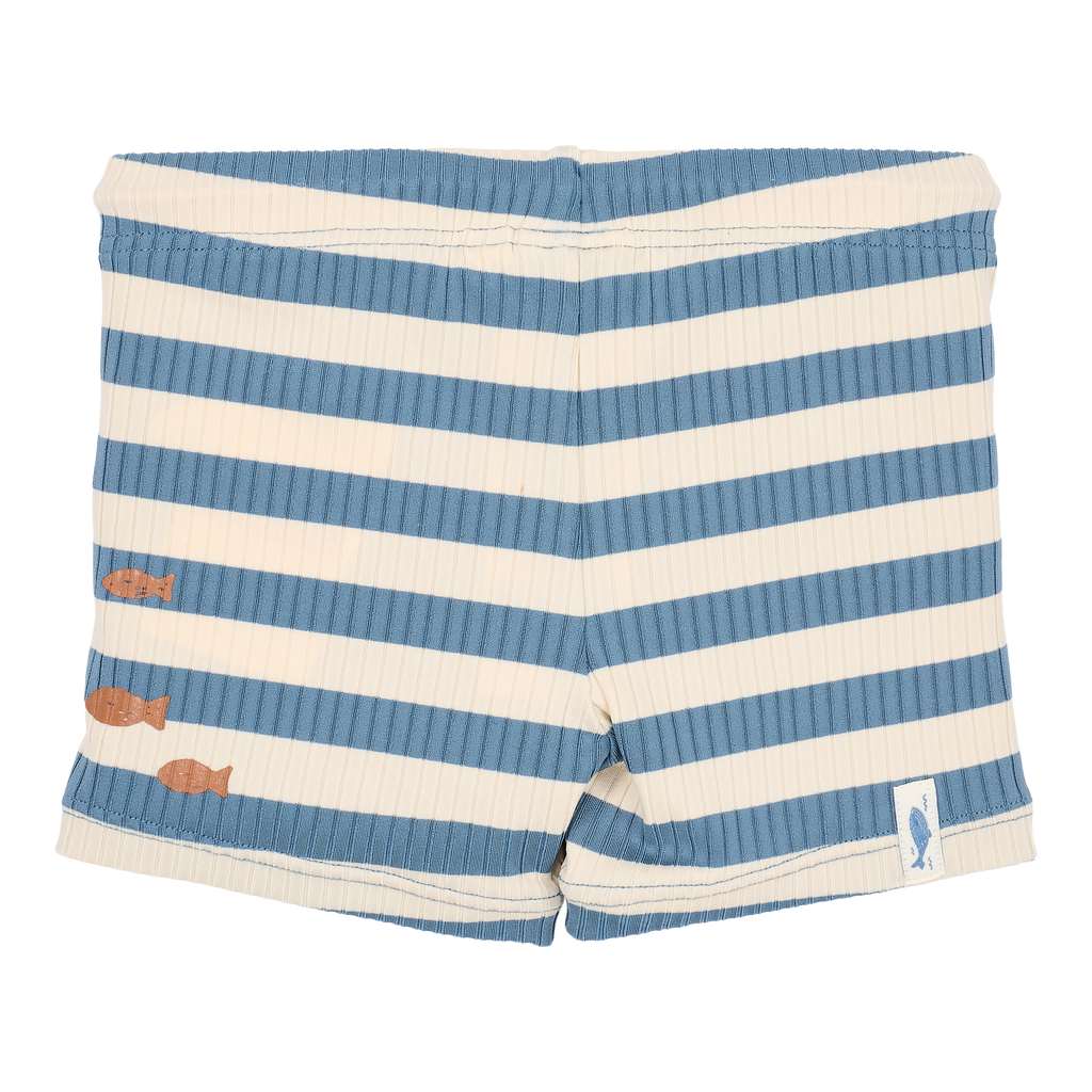 * Little Dutch Zwemshort | Ocean Blue Stripes