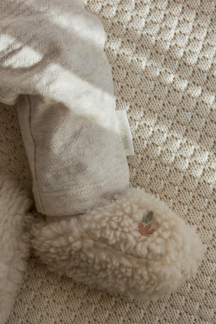 Little Dutch Teddy Slofjes Sand Flowers | Sand