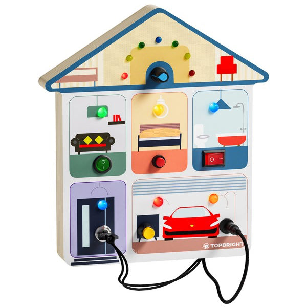 Topbright Busy Board House STEM - Licht En Schakelaars