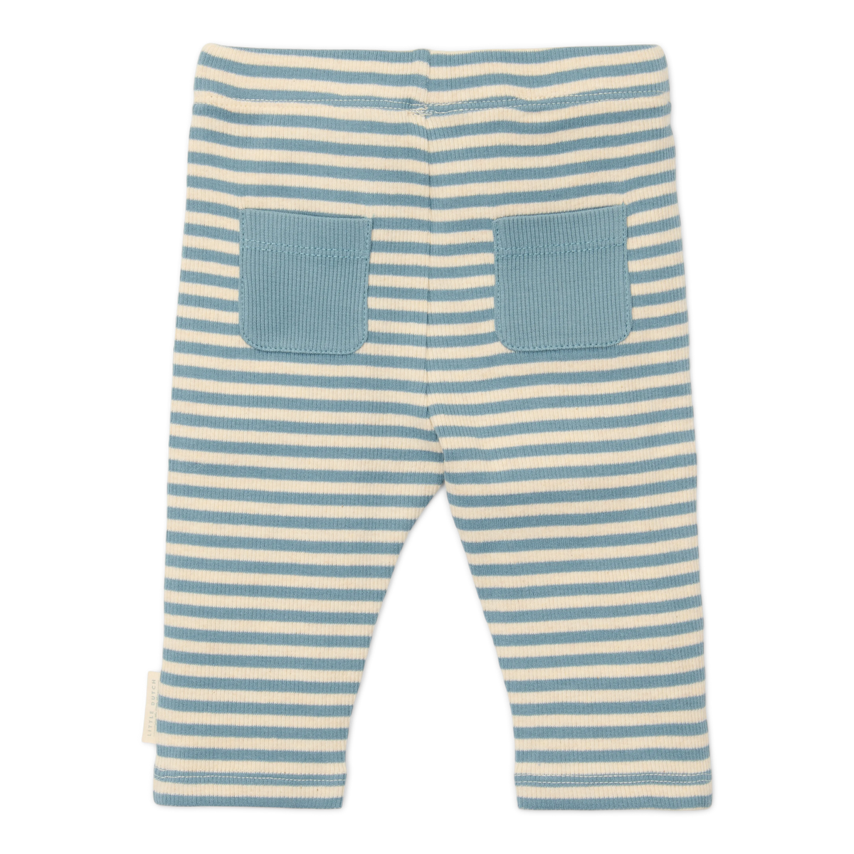 * Little Dutch Broekje Stone | Blue Stripe