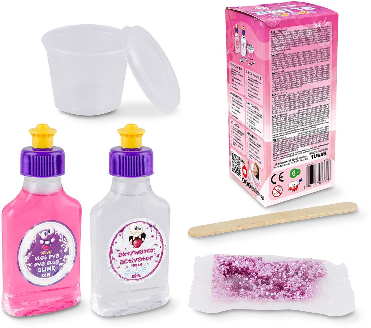 * Tuban Knutselkit DIY Tuban Slijm | Cookie