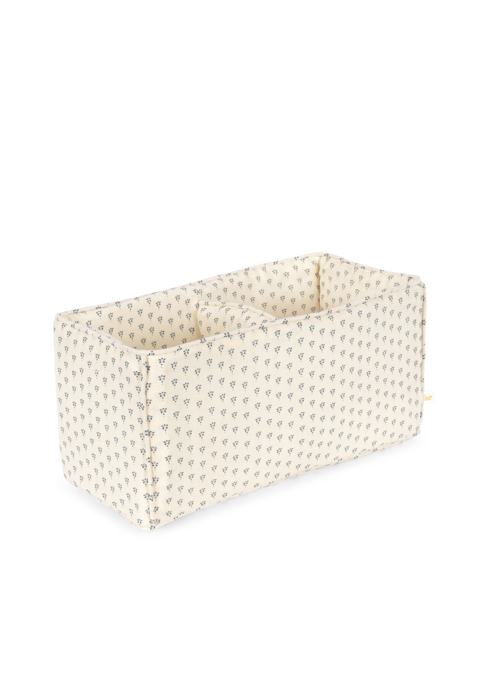 Konges Sløjd Diaper Organizer Punto Blu, zacht gewatteerde luierorganizer met twee vakken bij De Gele Flamingo