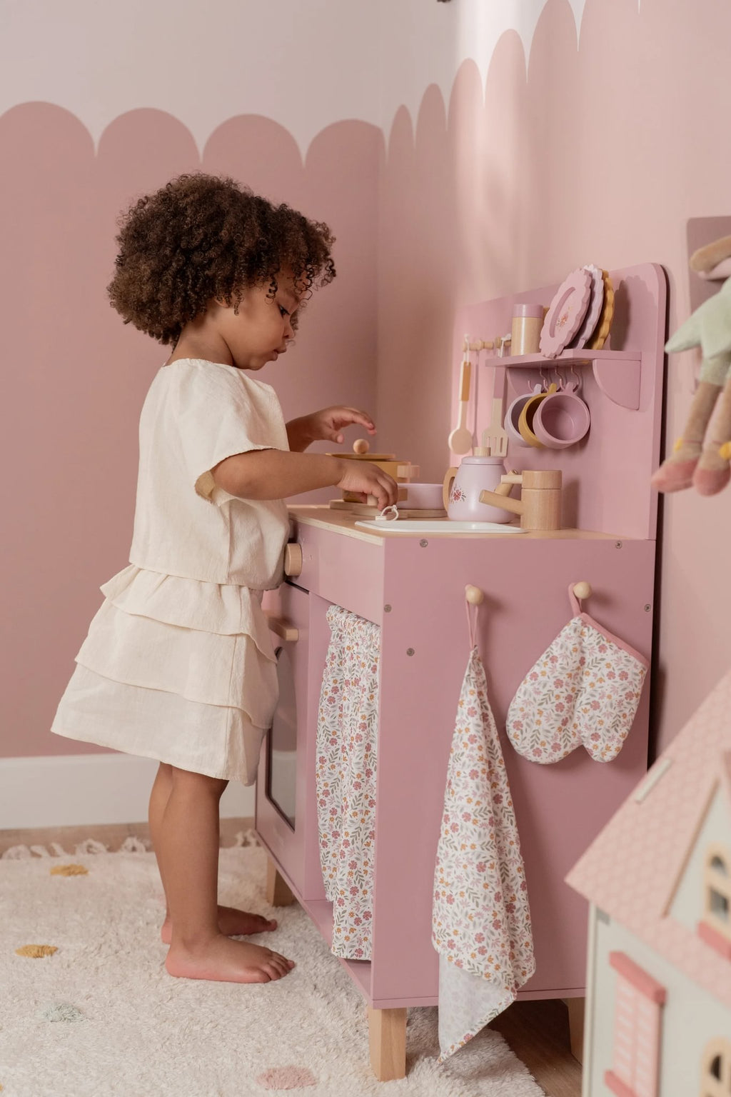 Little Dutch Houten Speelkeuken | Roze