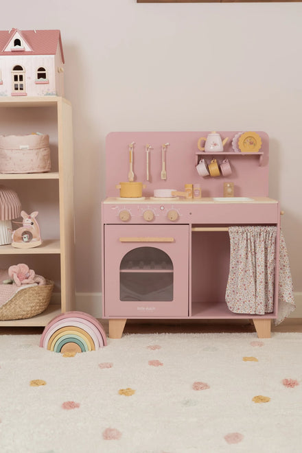 Little Dutch Houten Speelkeuken | Roze