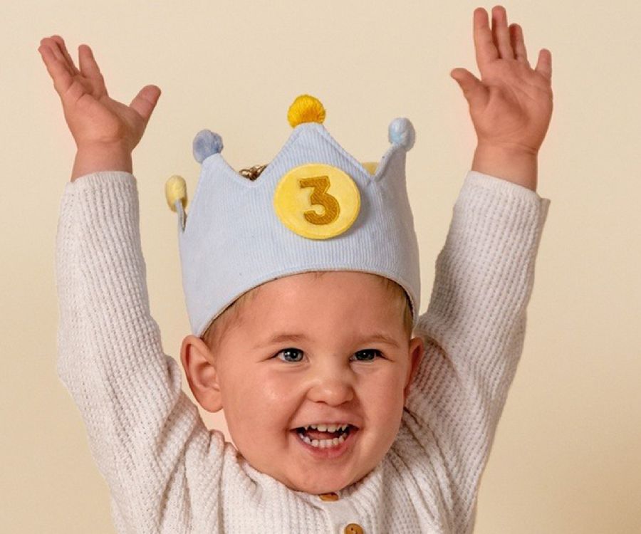 Little Dutch Verjaardagskroon Met Cijfers | Blauw