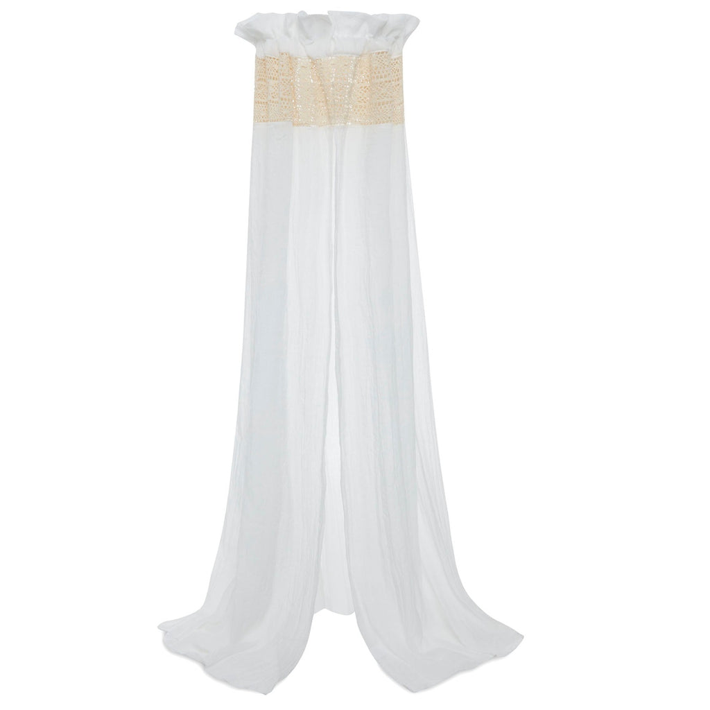 * Jollein Sluier Vintage 155cm | Boho Lace Ivory