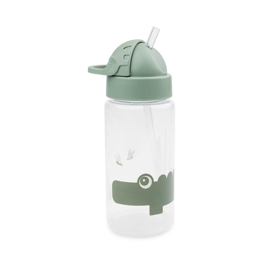 Done By Deer drinkbeker Croco Green zijaanzicht