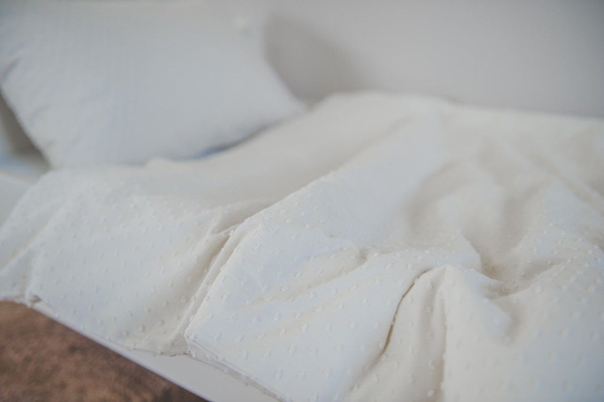 *  Koeka Dekbedovertrek Katoenen 100x135cm Bedset Napa | Warm White