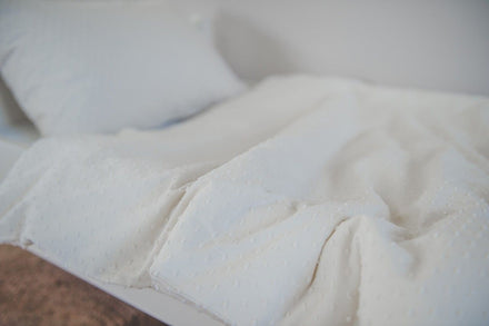 *  Koeka Dekbedovertrek Katoenen 100x135cm Bedset Napa | Warm White