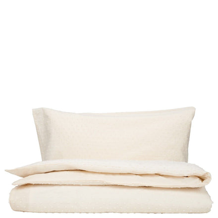 *  Koeka Dekbedovertrek Katoenen 100x135cm Bedset Napa | Warm White