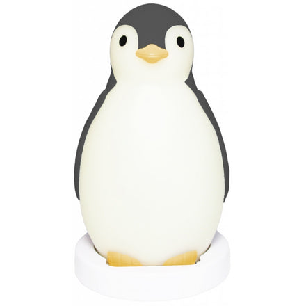 Zazu Pam de Pinguin 3-in-1 slaaptrainer in grijs met nachtlampje