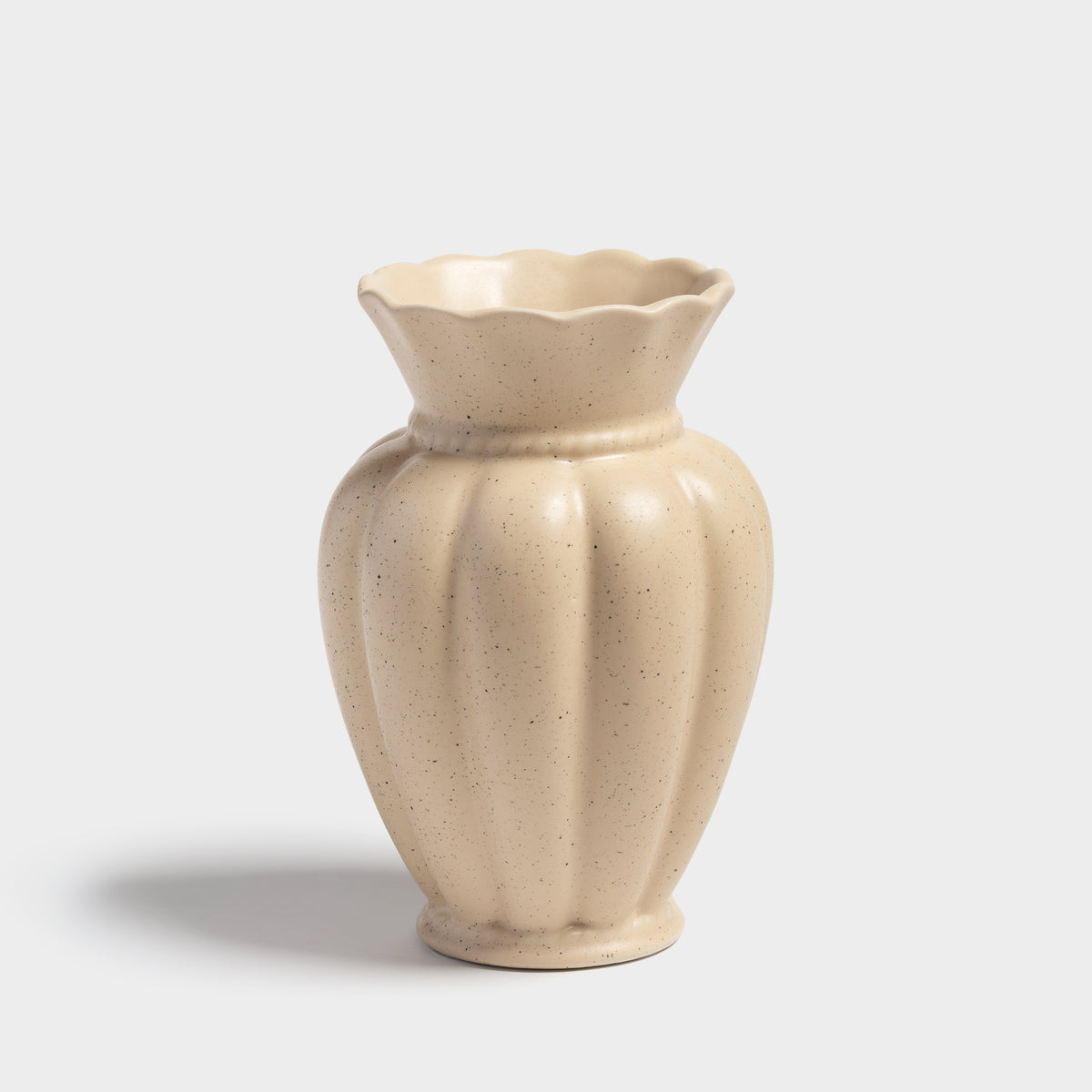 * &Klevering Vaasje 16x11cm | Tudor Sand