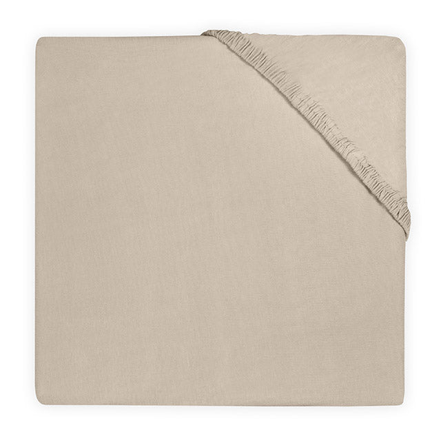 Jollein Hoeslaken Jersey Box 75x95cm | Nougat