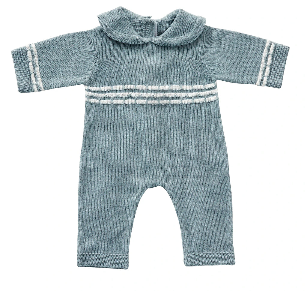 * By Astrup Romper Knit voor Poppen | Blue