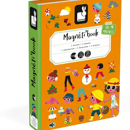 Janod Magneti'Book Meeneem Magneetset | 4 Seasons