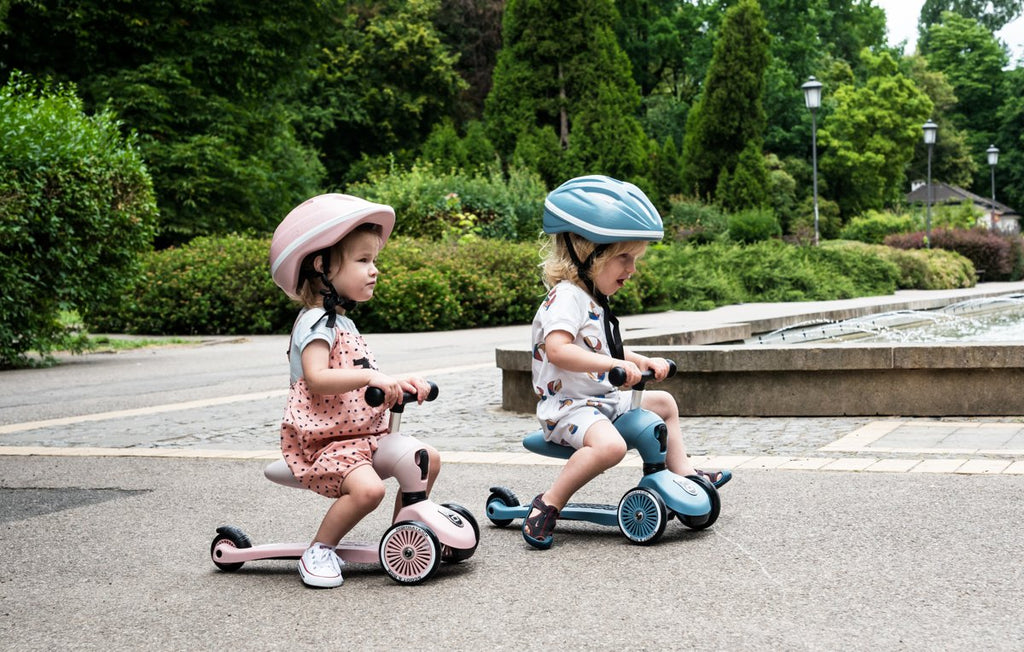 Scoot and Ride Highwaykick 1 Steel met kantelbeveiliging en twee voorwielen