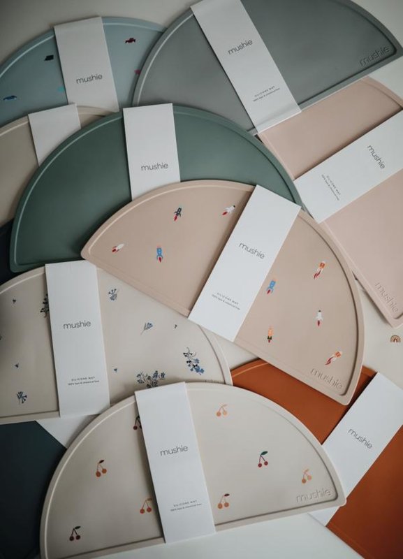 Mushie Siliconen Placemat | Dino