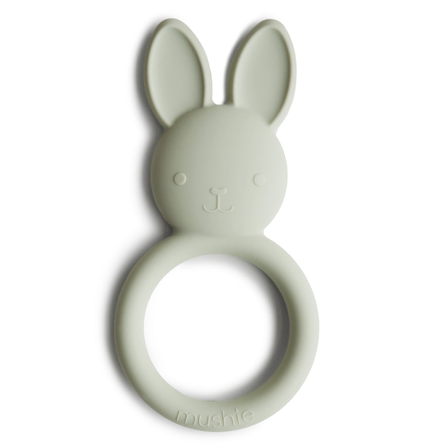 Mushie Siliconen Bijtring | Bunny Sage