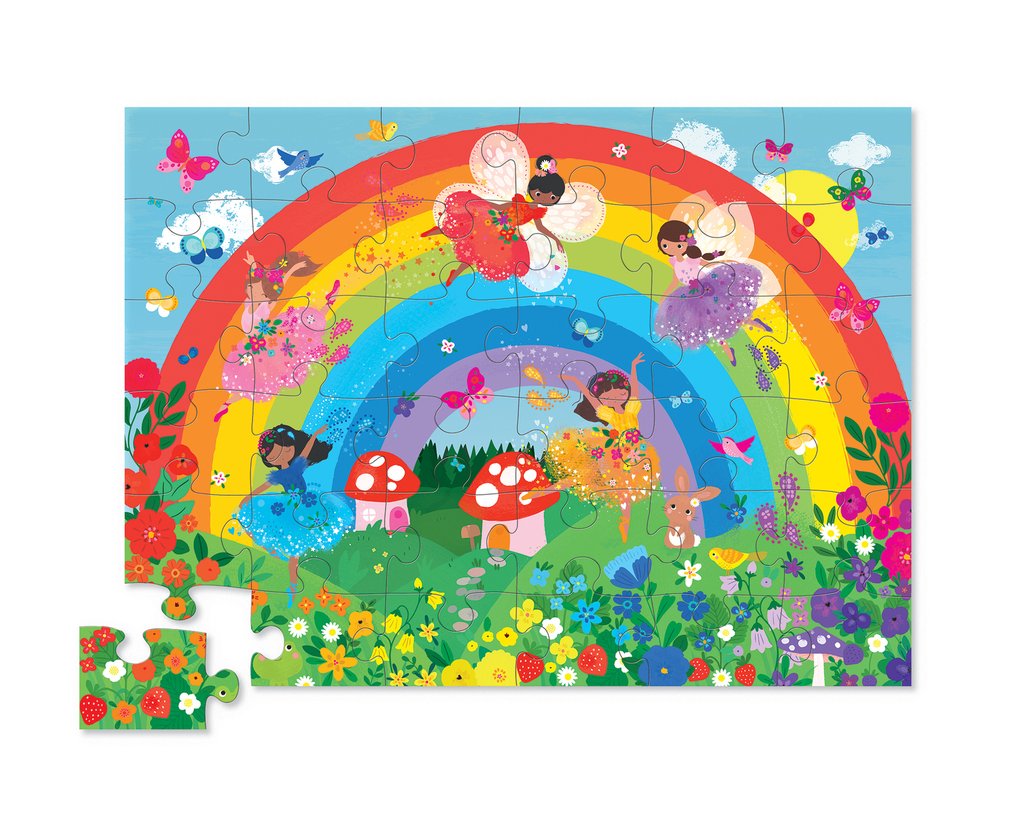 Crocodile Creek Puzzel 36st | Over The Rainbow