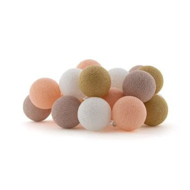 Cotton Ball Lights Lichtslinger 20 stuks | Flamingo