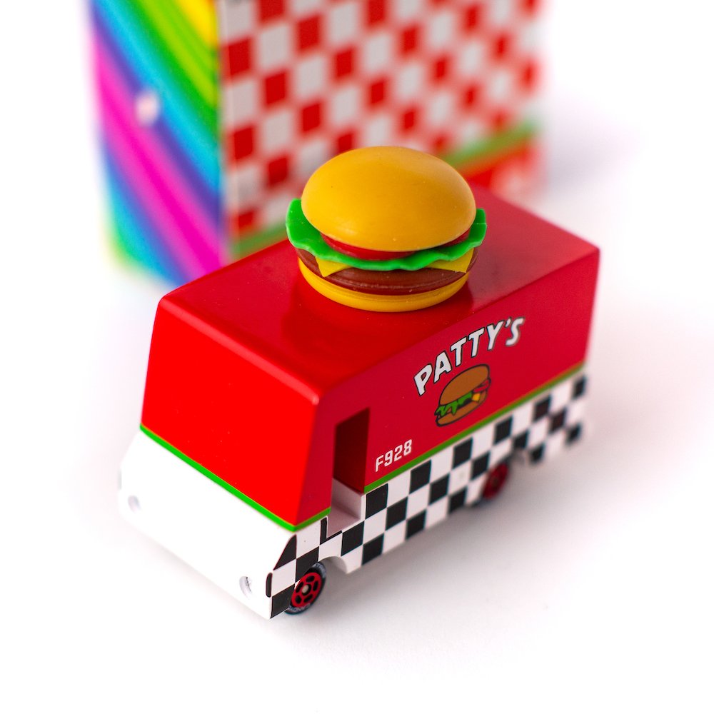 * Candylab Toys Candyvan Pattys Hamburger Van