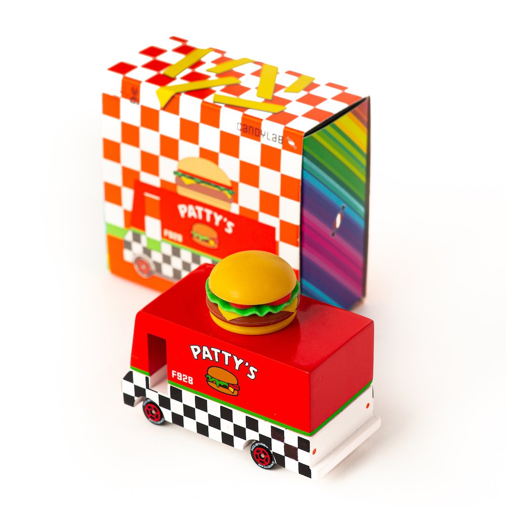 * Candylab Toys Candyvan Pattys Hamburger Van