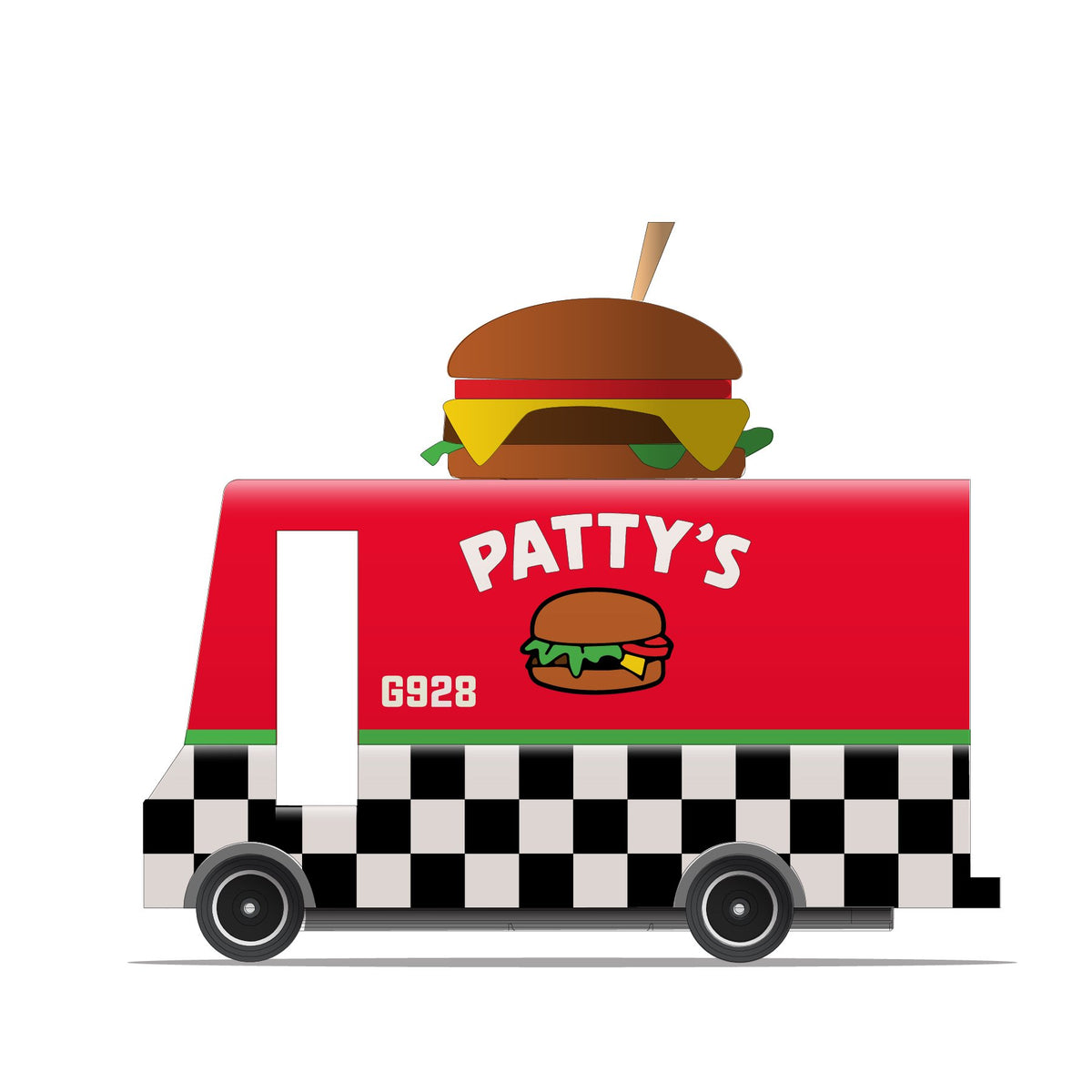 * Candylab Toys Candyvan Pattys Hamburger Van