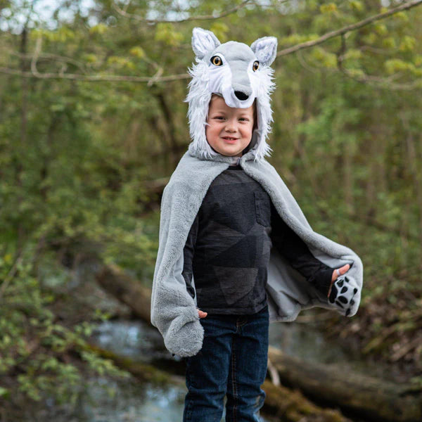 Great Pretenders Woodland Wolf Cape | 2-3 Jaar