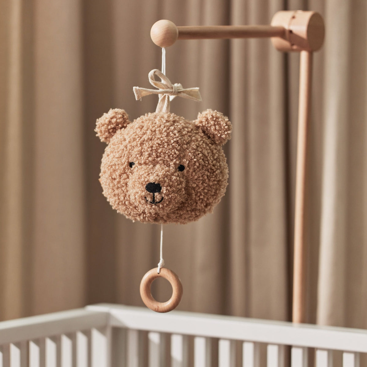 Jollein Muziekhanger | Teddy Bear Biscuit