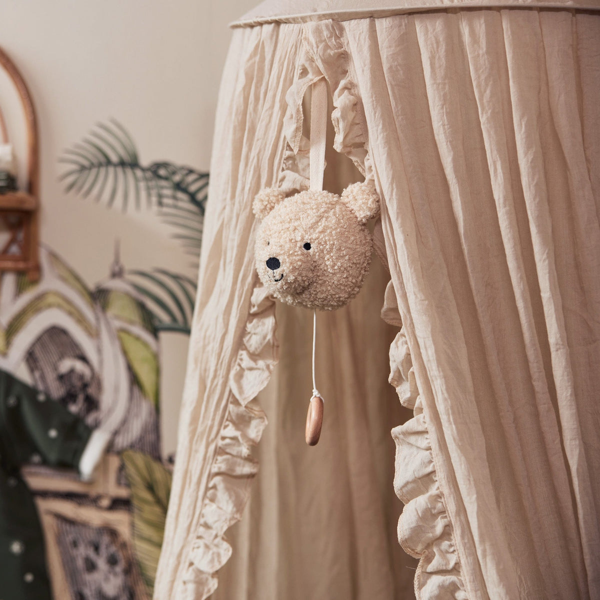 * Jollein Muziekhanger | Teddy Bear Naturel