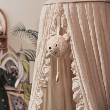 * Jollein Muziekhanger | Teddy Bear Naturel