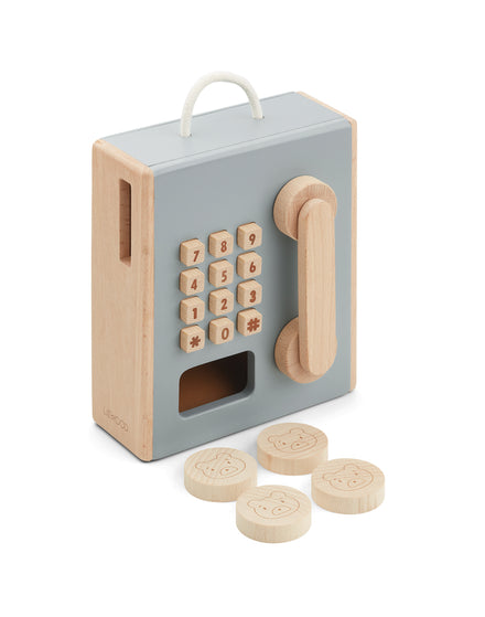 *  Liewood Rufus Payphone | Blue Fog Multi Mix