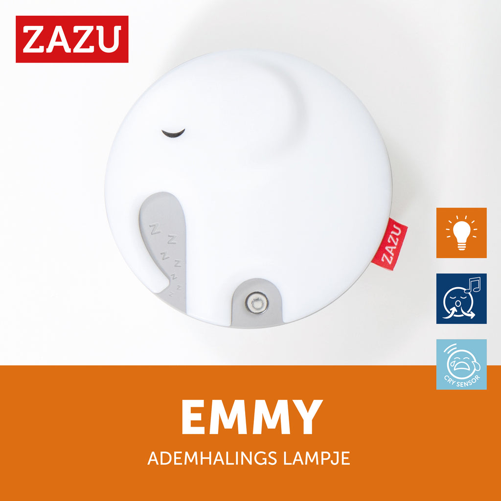 Zazu Ademhalingsnachtlampje & Muziekdoosje | Emmy De Olifant