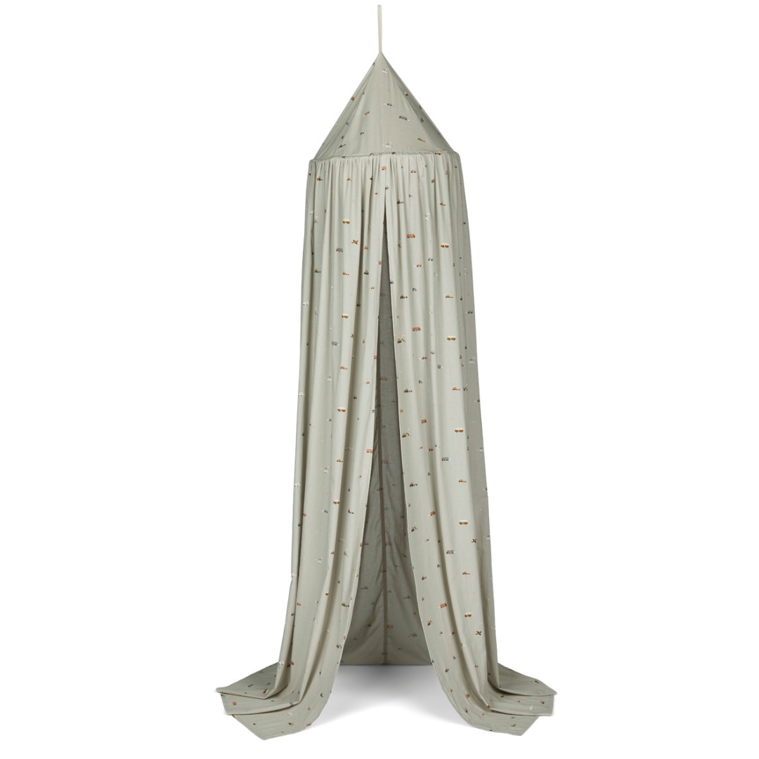 *  Liewood Enzo Canopy | Vehicles / Dove Blue Mix