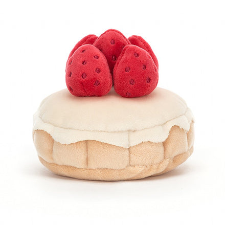 Jellycat Knuffel Pretty Patisserie | Tarte Aux Fraises