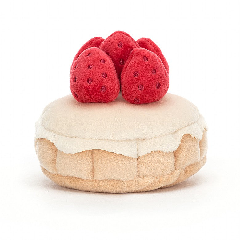 Jellycat Knuffel Pretty Patisserie | Tarte Aux Fraises