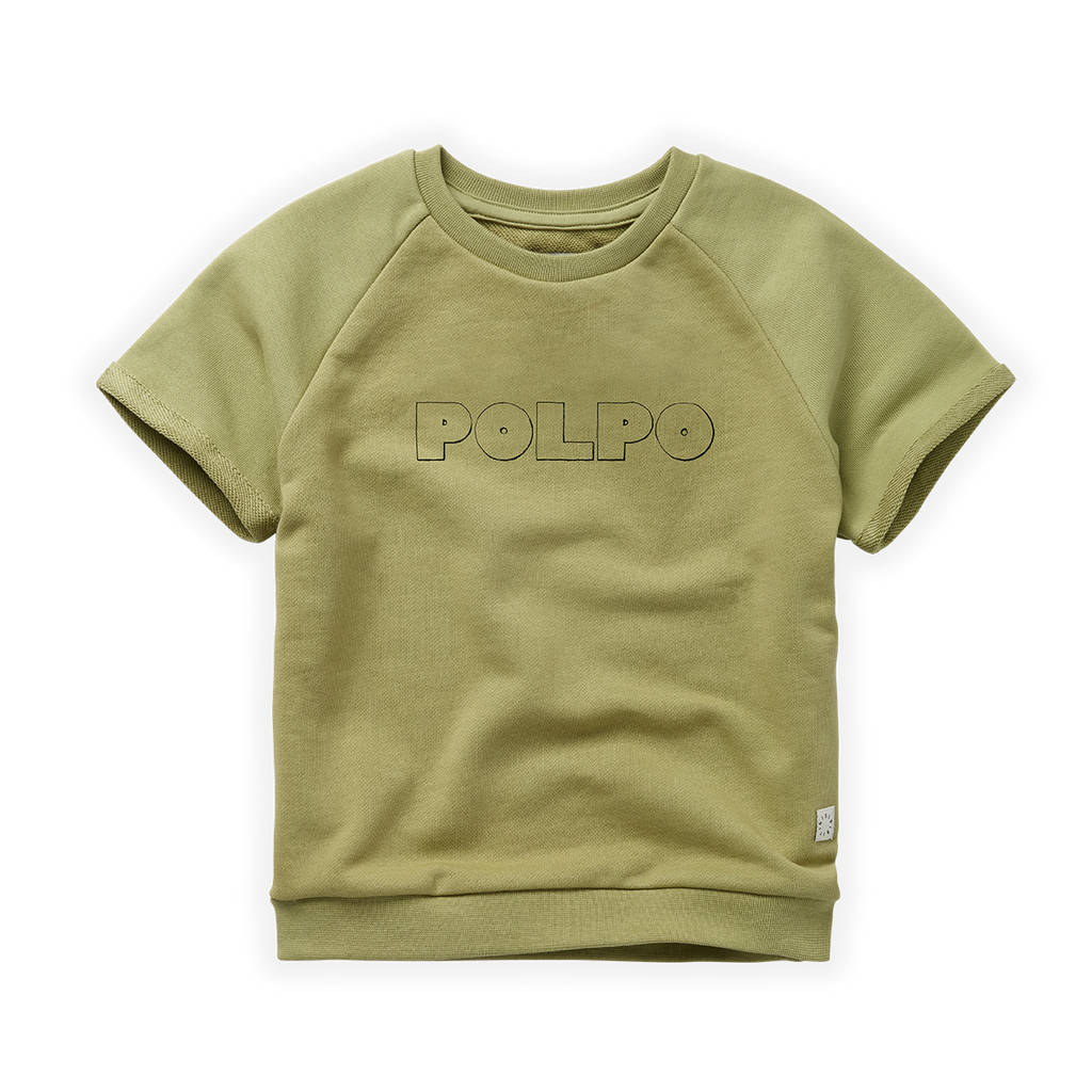 * Sproet & Sprout Sweatshirt | Raglan Polpo Olive Green